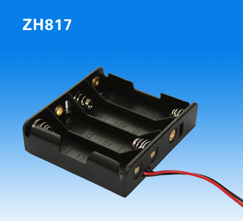 (ZH817)5號(hào)4節(jié)并排裝電池盒